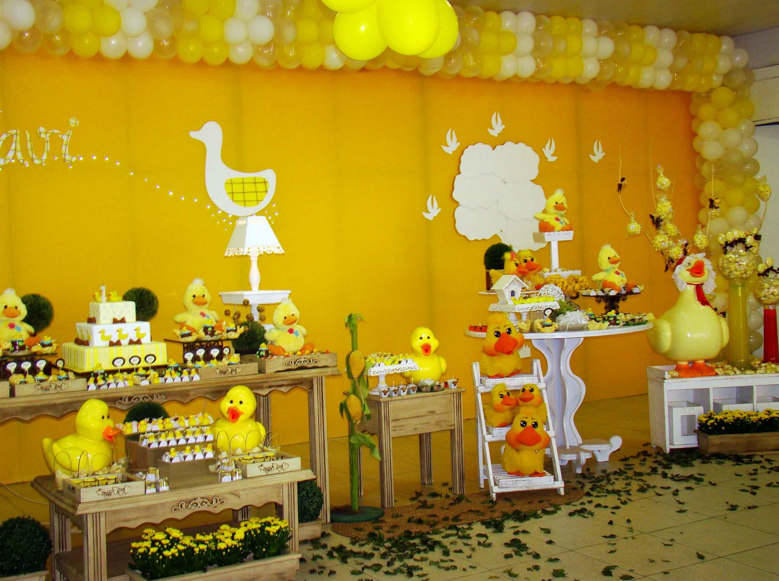 Papeliê - Papel em Festa (Blog): Festa do Patinho do Davi