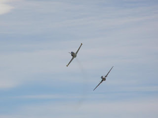 L39 Albatros being chased by DH115 Vampire