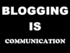 Blogging is to speak your mind!