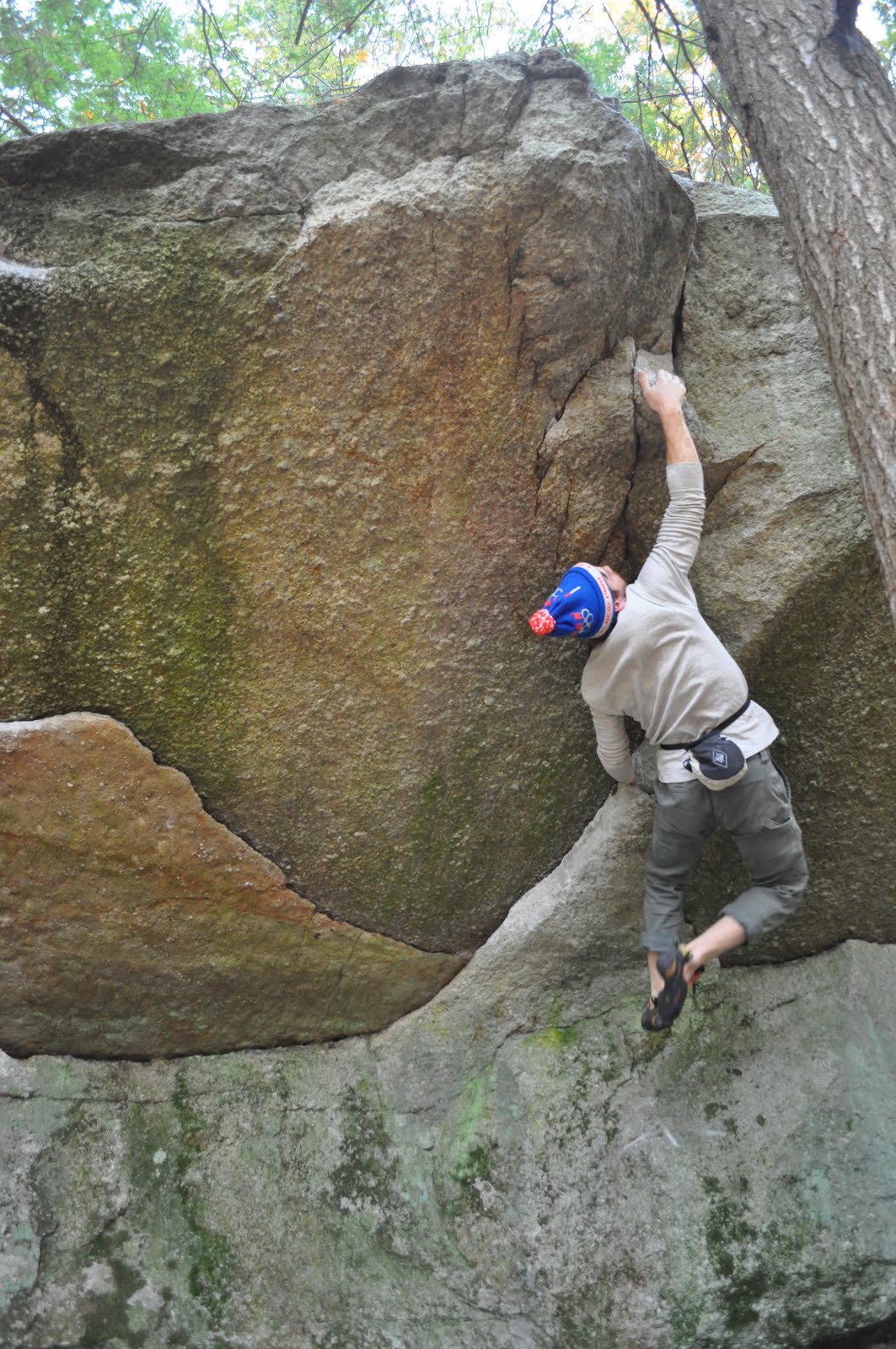 Climbing is fun. Gunks.