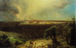 Jerusalem from the mount of Olives - Frederic Edwin