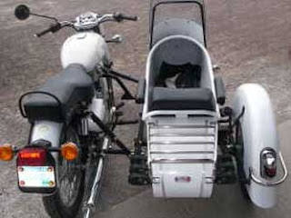Sidecar with tail light