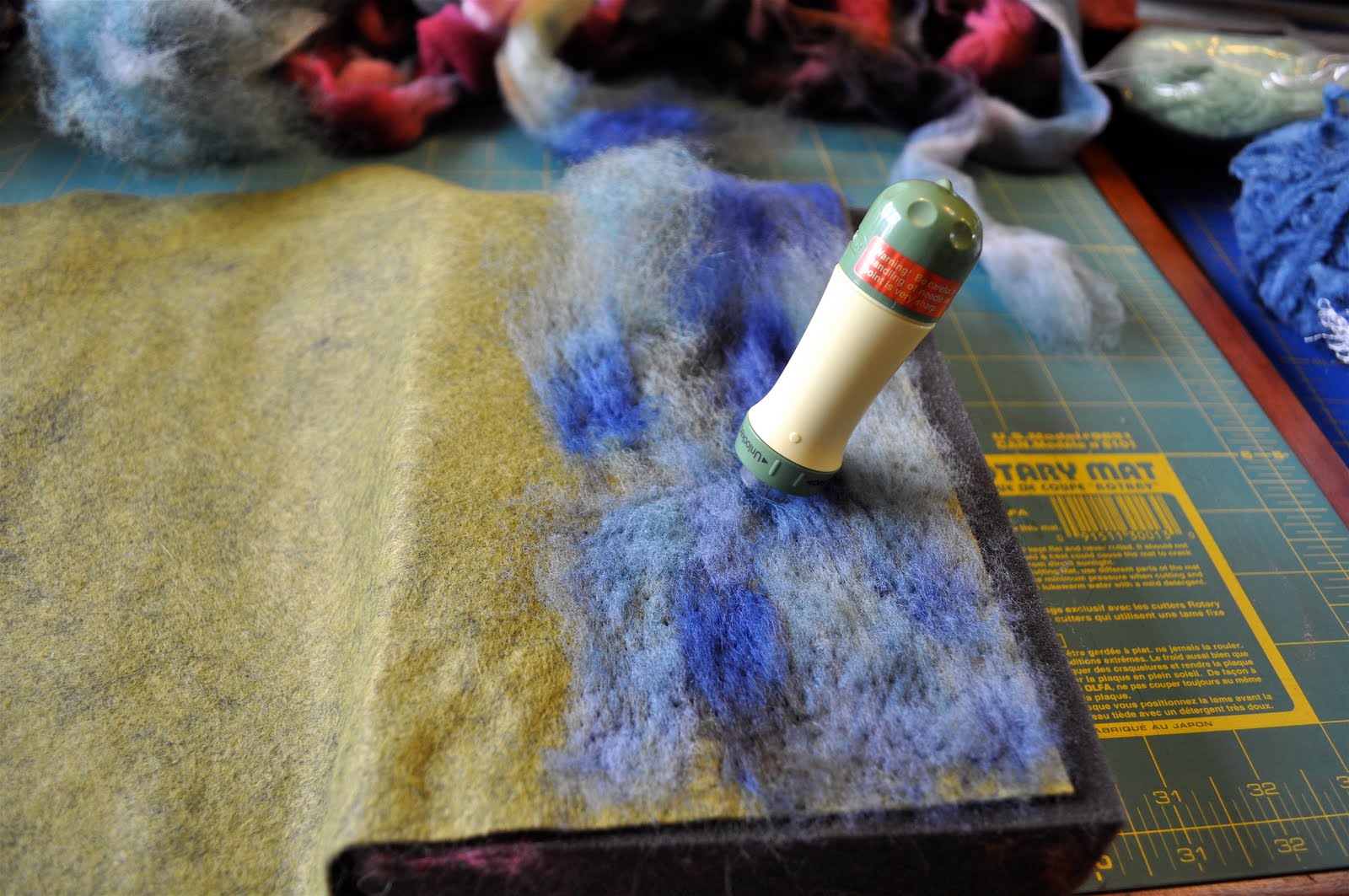 LuAnn Kessi Needle Felting.......Landscape