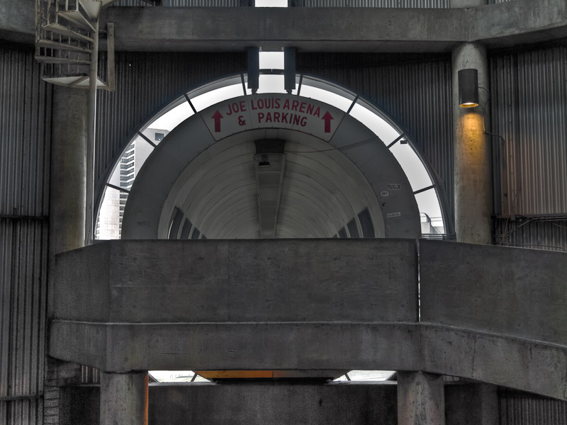 Faded Detroit: Joe Louis Arena Garage Complex