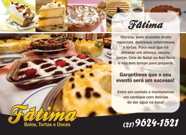 FATIMA bolos, tortas e doces. (32519219)