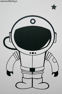 space wall sticker