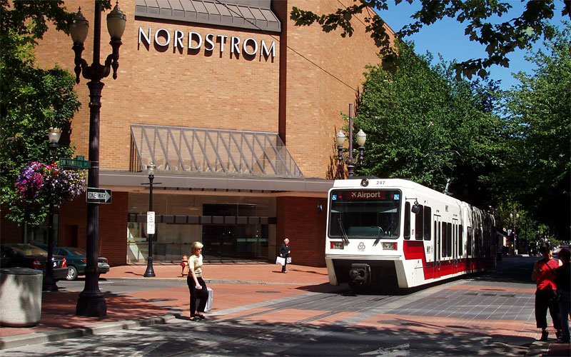 Nordstrom's success in downtown Portland contrasts with the trend to ...