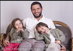 Shahid Afridi Family Pictures