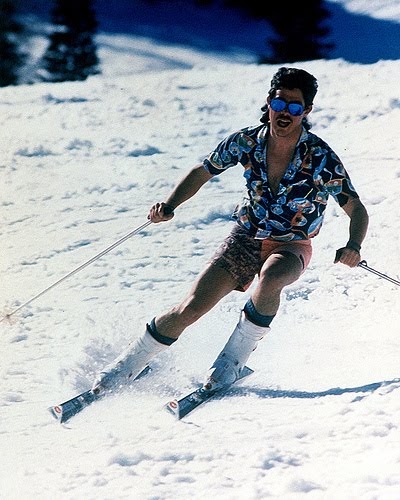 Bill in Tahoe: Skiing In Shorts