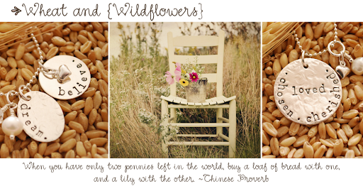 Wheat and Wildflowers {the blog}