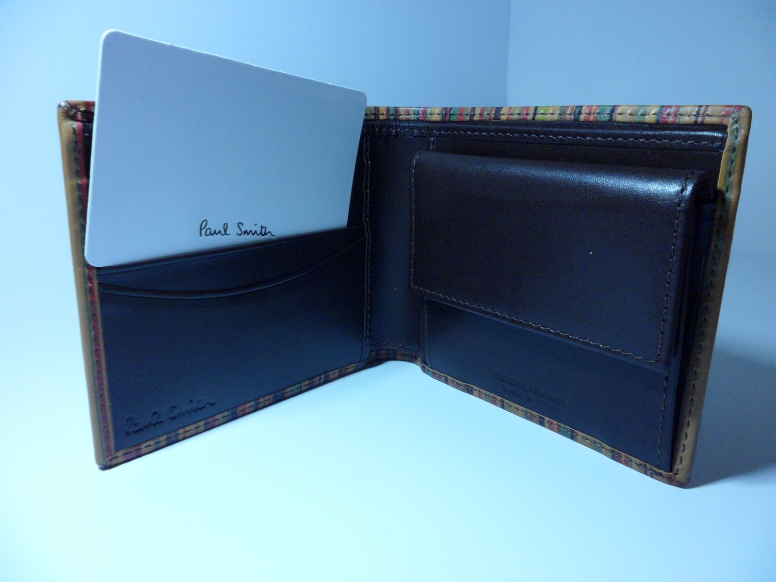 LitaRain: ขาย Paul Smith Vintage Stripe Wallet 6,900บาท ของแท้จากอังกฤษค่ะ