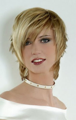 Short Modern Asymmetrical Hairstyles for Women 2010