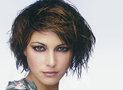 Latest Messy Short Hairstyles Trends 2010