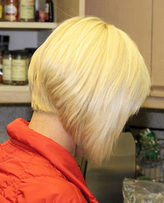 Short inverted bob haircut from celebrity 2010