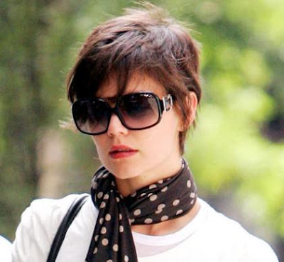 katie holmes hairstyles with bangs. form Katie Holmes Fashion