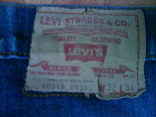 levis 501 orange tab