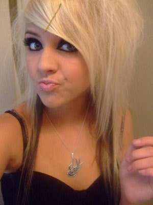 Best Hair Salon Ideas Blond Emo Hairstyle