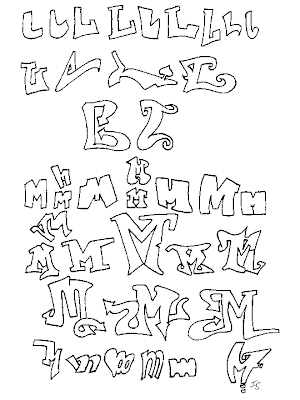 GRAFFITI BUCHSTABEN,graffiti letters,graffiti alphabet