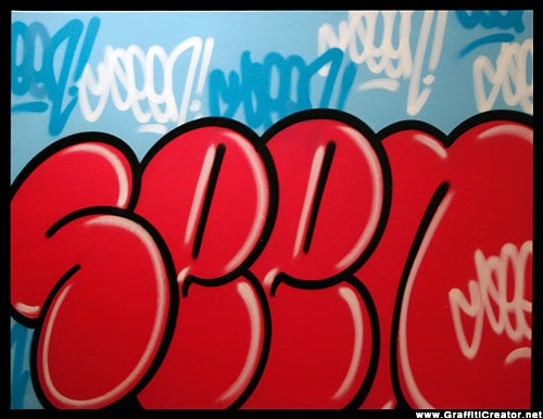 "Seen" Graffiti Bubble Letters 3 Color || Graffiti Tutorial