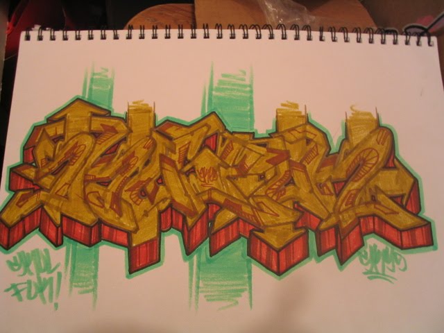 How to Draw Graffiti Art ? || Graffiti Tutorial