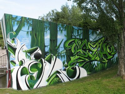 Wildstyle Graffiti, Graffiti Murals