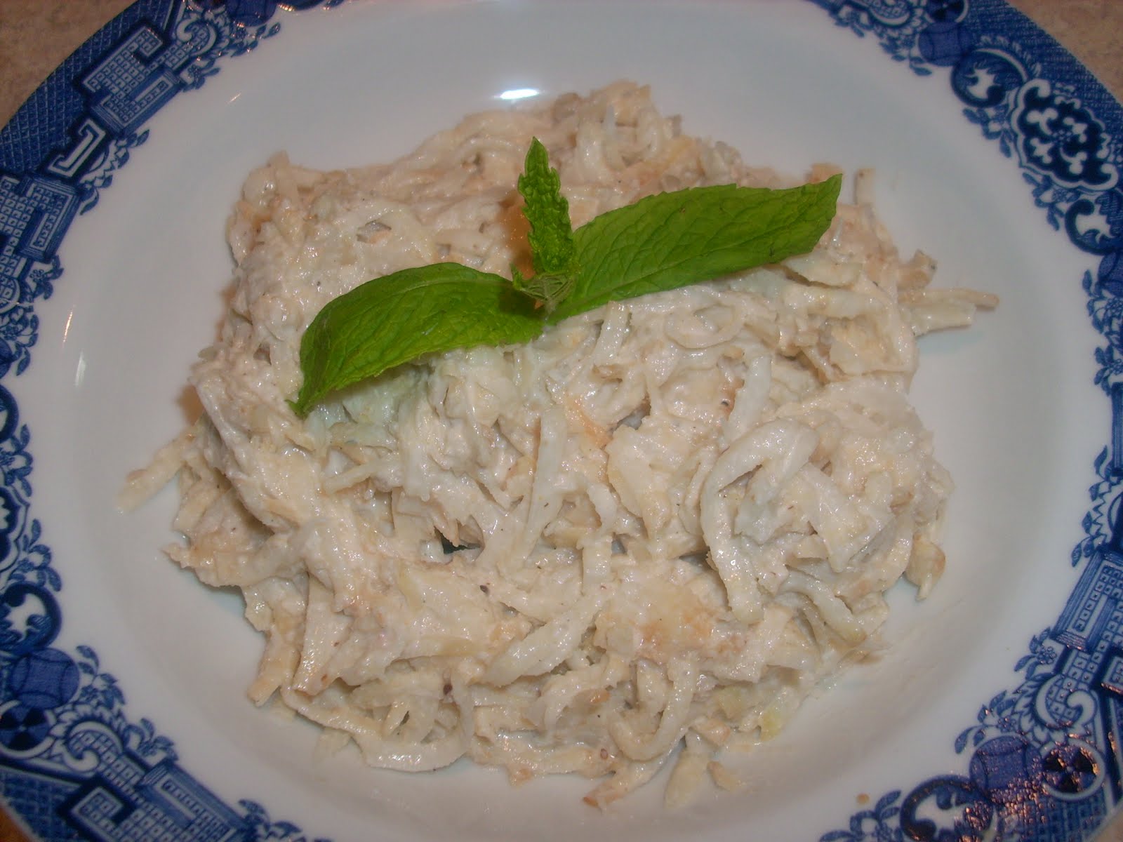 Cooking for Bliss Celeri Remoulade with GingerMustard Seed Dressing