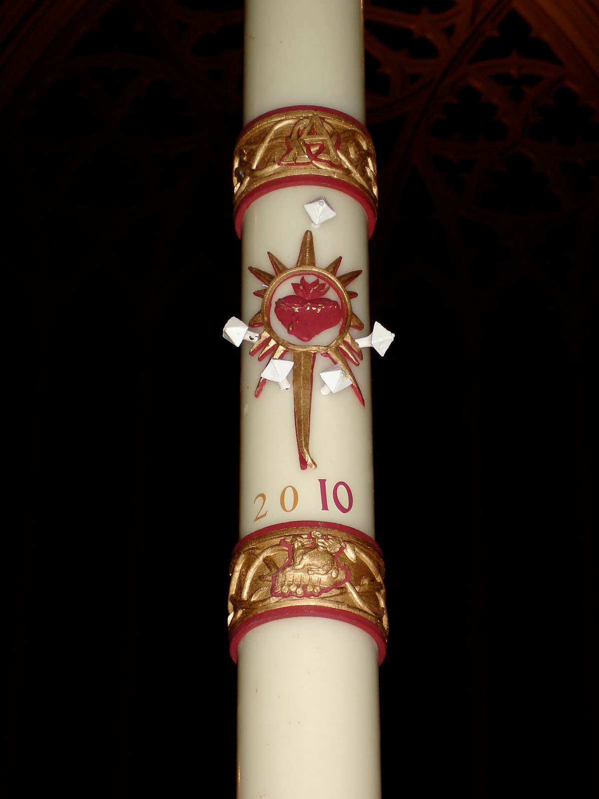 St. Michael's Cathedral Toronto Paschal Candle