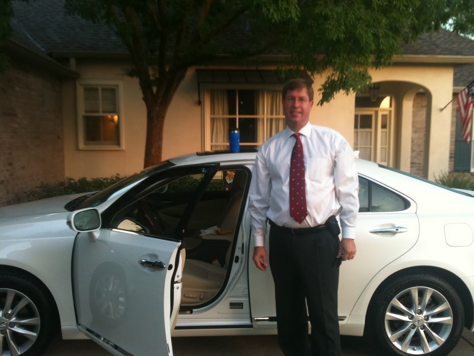 Time to Golightly Driving my husband's new car...