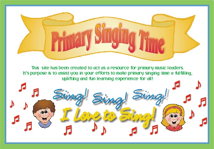 Primary Singing Time