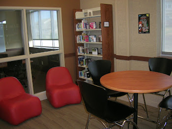 Teen Area at the new Mahomet Library