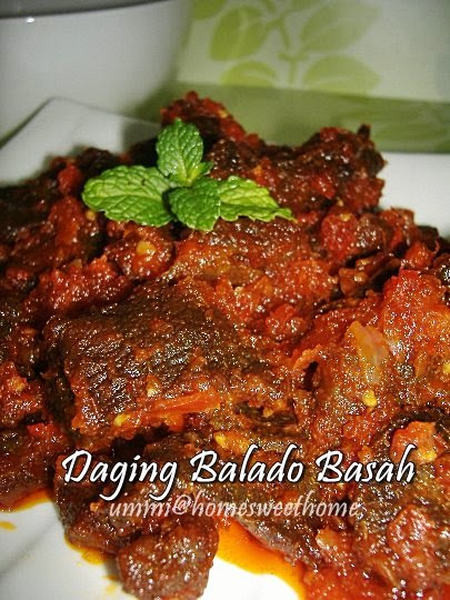 Home Sweet Home: Daging Balado Basah