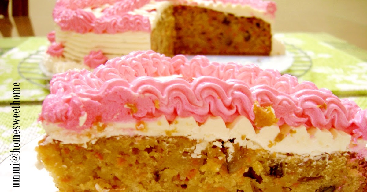 Home Sweet Home: Carrot Cake Ala Secret Recipe