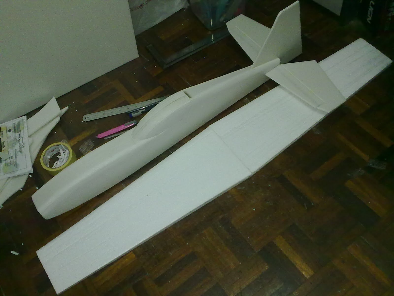 miadominguez Rc DiY plan model Katana
