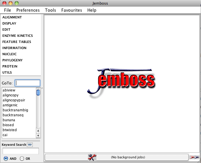 Python for Bioinformatics EMBOSS