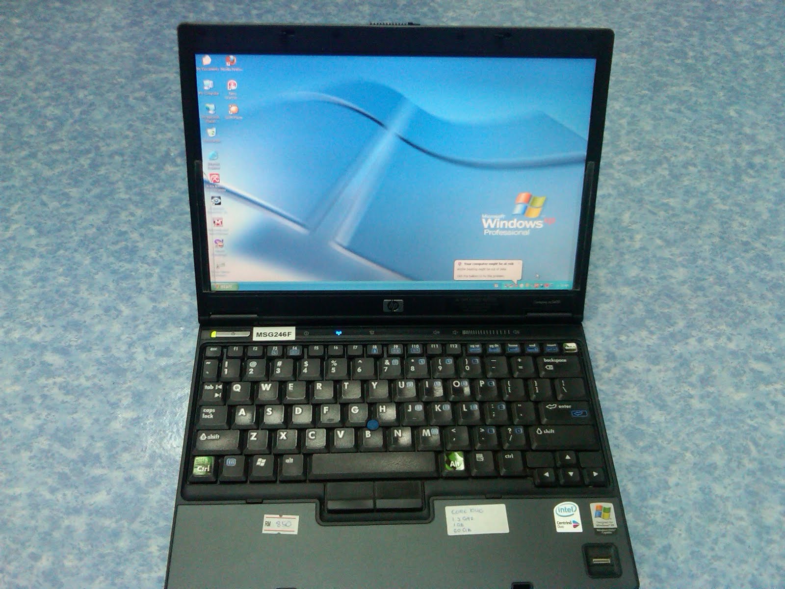 HP Compaq NC2400 Core Duo 1.2 Ghz, RM850