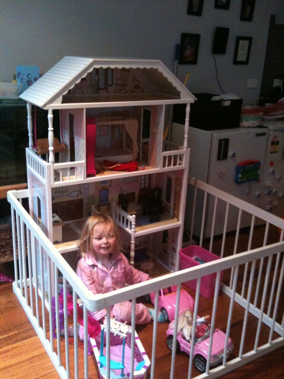 very very big doll house