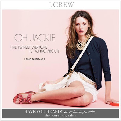 J.Crew Aficionada: J.Crew Email: Jackie's back (in new shades for ...