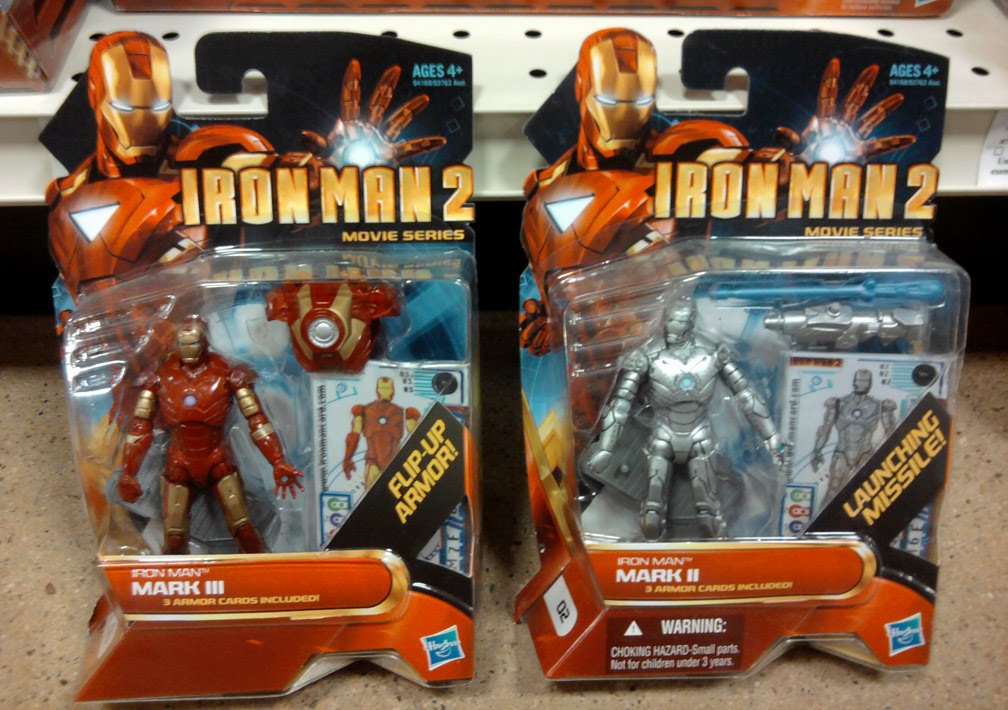 The Toy Museum: Confusion over Iron Man mark II, and Iron Man mark III