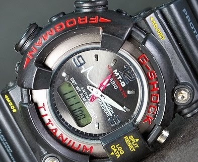 casio g shock titanium frogman