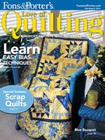 MSP Quilting Angels: Fons & Porter's Love of Quilting magazine July ...