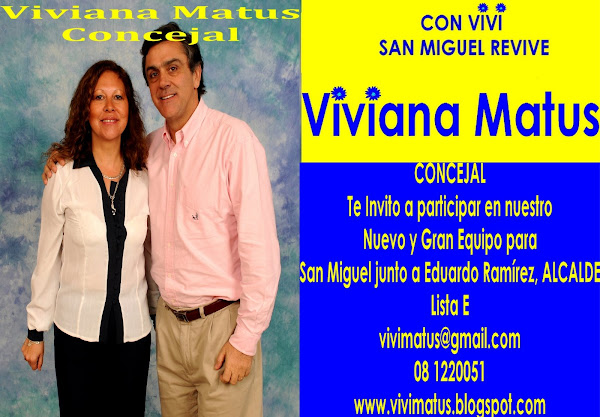 Con Viviana Matus San Miguel Revive
