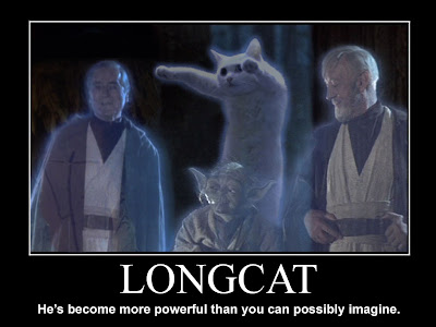Longcat Demotivational Poster