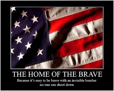 The Home Of The Brave Demotivational Poster