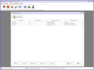 employee database management system