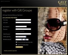 Click the Image below to get your exclusive membership invititation to Gilt Groupe