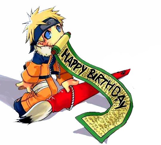 Imagenes De Naruto De Felicitaciones De Cumpleaños Imagui 