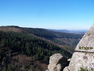 Vista de la ladera de subida del Xalo