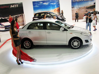 New City sedan Chery - Russian Motor Show 2010