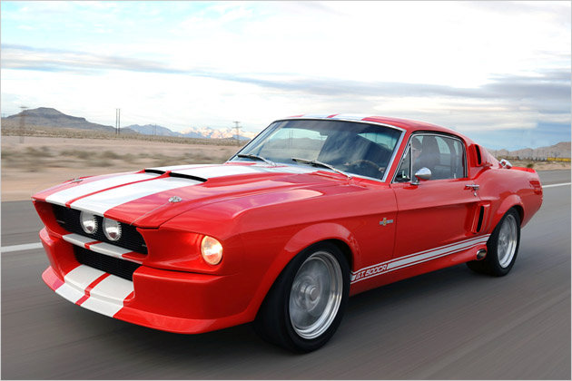 Shelby G.T. 500CR: Classic Mustang with up to 780 hp-Garage Car