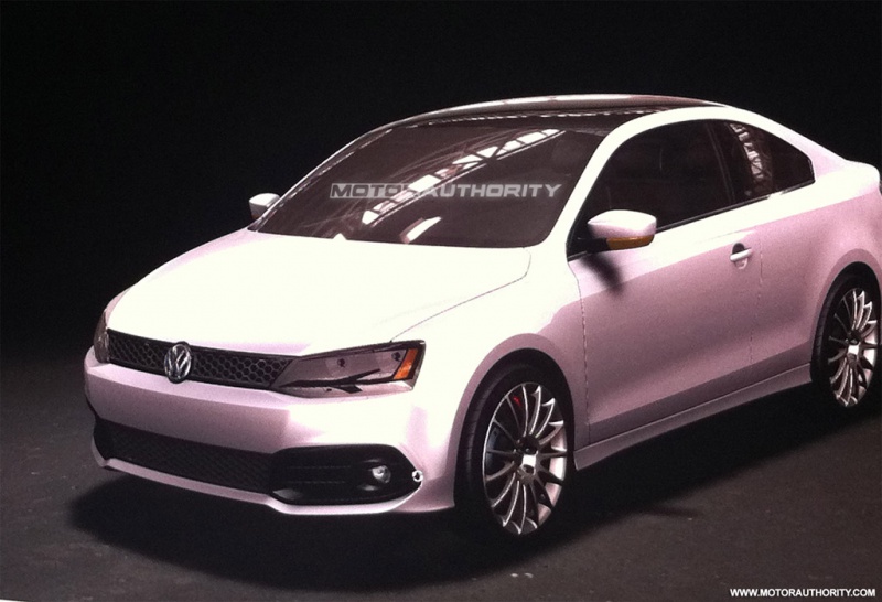 Looks Like a Car Volkswagen Jetta Coupe First pictures revealed